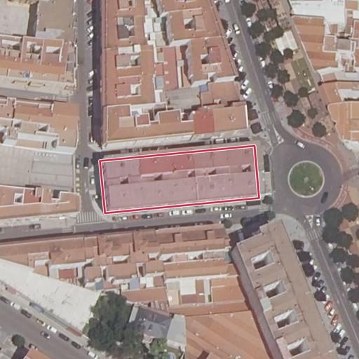 Vista aérea del bien 1: Vivienda, Almendralejo