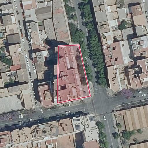 Vista aérea del bien 1: Vivienda, Palma