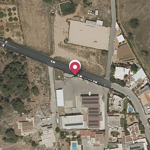Vista aérea del bien 1: Vivienda, Sant Antoni de Portmany