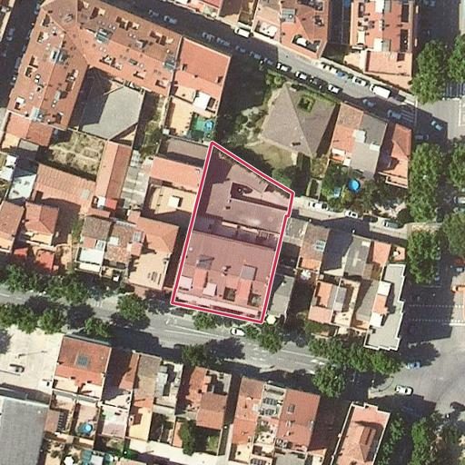 Vista aérea del bien 1: Local comercial, Igualada