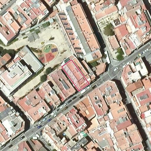 Vista aérea del bien 1: Vivienda, L'hospitalet de Llobregat