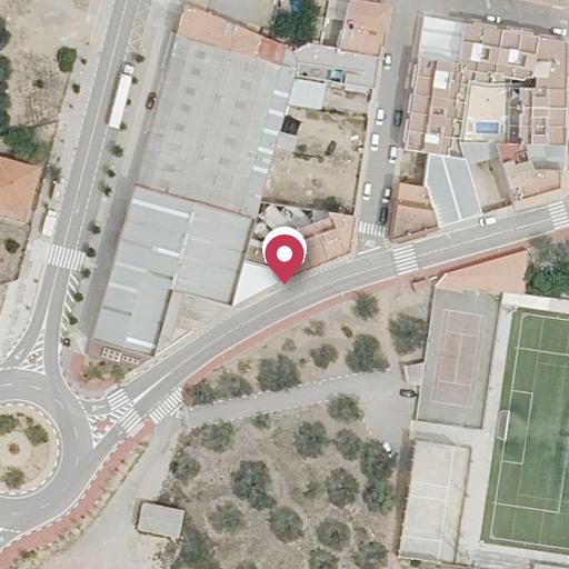 Vista aérea del bien 1: Vivienda, Artana
