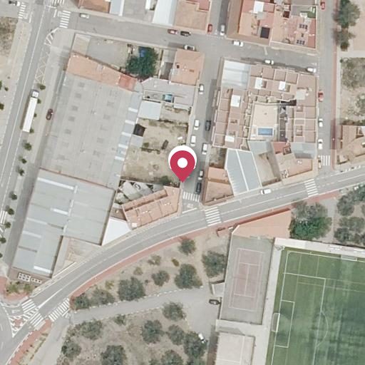 Vista aérea del bien 1: Vivienda, Artana