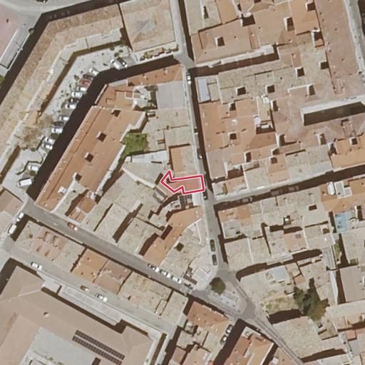 Vista aérea del bien 1: Vivienda, Cuenca