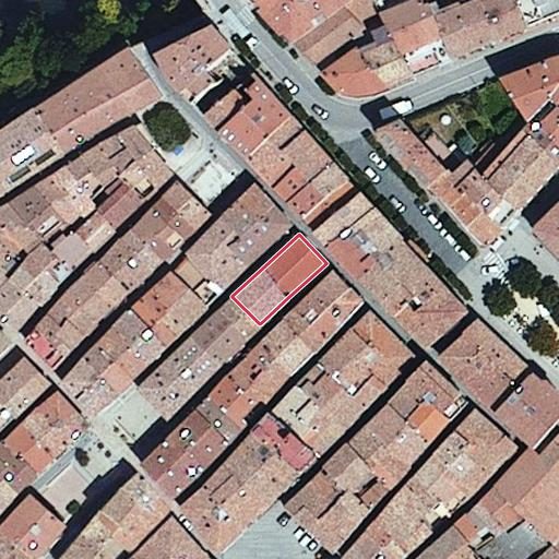 Vista aérea del bien 2: Local comercial, Sant Joan de Les Abadesses