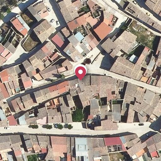 Vista aérea del bien 1: Vivienda, Maials