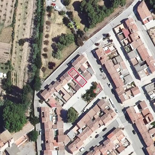 Vista aérea del bien 1: Vivienda, Les Borges Blanques