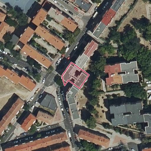 Vista aérea del bien 1: Vivienda, Madrid