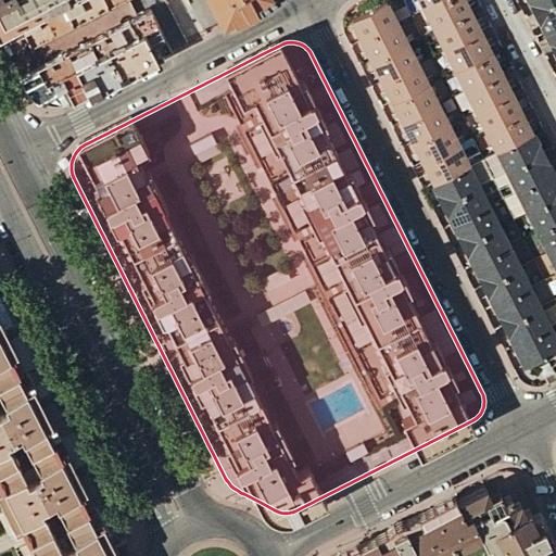 Foto aérea de la subasta en Alcala de Henares