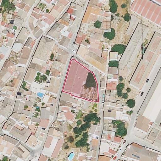 Foto aérea de la subasta en Benaojan