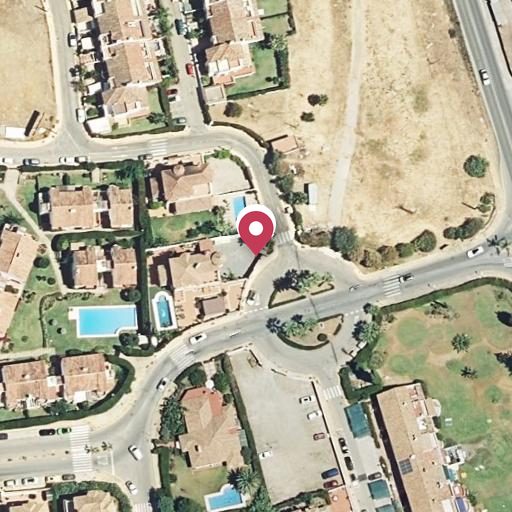 Vista aérea del bien 1: Vivienda, Estepona