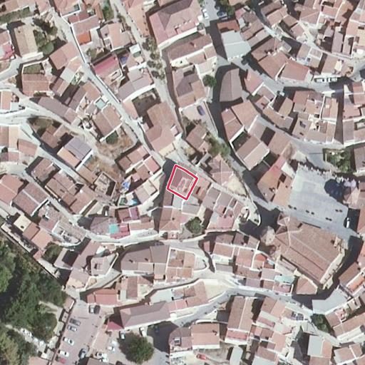 Vista aérea del bien 1: Vivienda, El Borge