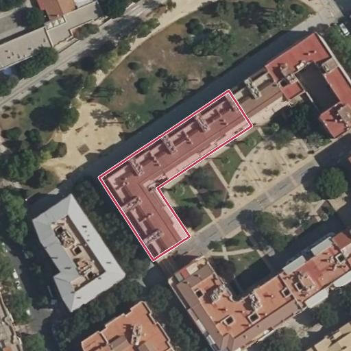 Vista aérea del bien 1: Vivienda, Murcia
