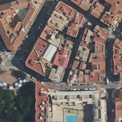 Vista aérea del bien 1: Vivienda, Murcia