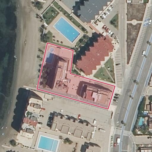 Vista aérea del bien 1: Vivienda, San Javier