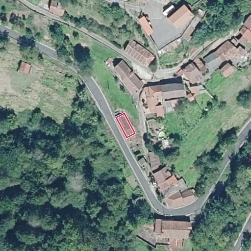 Vista aérea del bien 1: Vivienda, San Martin del Rey Aurelio