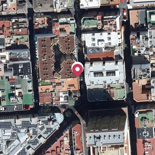 Foto aérea de la subasta en Las Palmas de Gran Canaria