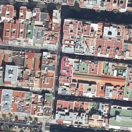 Foto aérea de la subasta en Santa Cruz de Tenerife