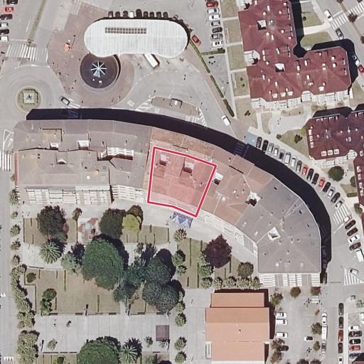 Vista aérea del bien 1: Vivienda, Santoña