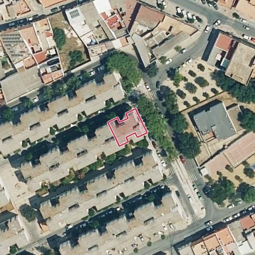 Vista aérea del bien 1: Vivienda, Utrera