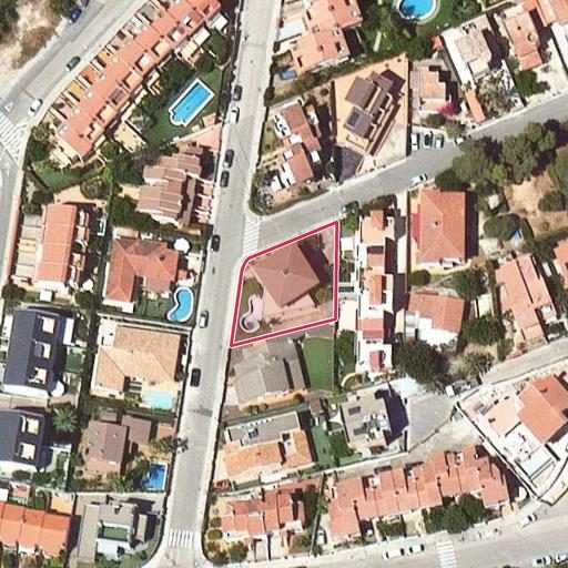 Vista aérea del bien 1: Vivienda, Torredembarra