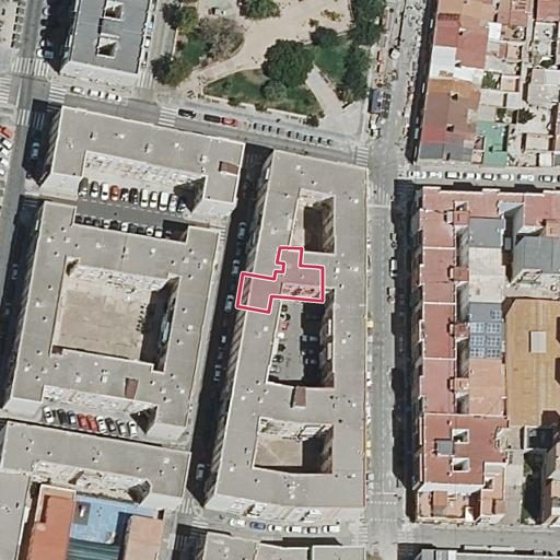 Vista aérea del bien 1: Vivienda, Valencia