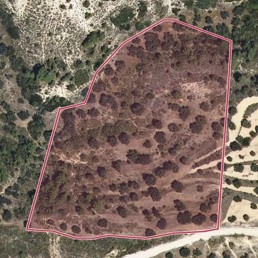 Vista aérea del bien 1: Finca rústica, Fayon