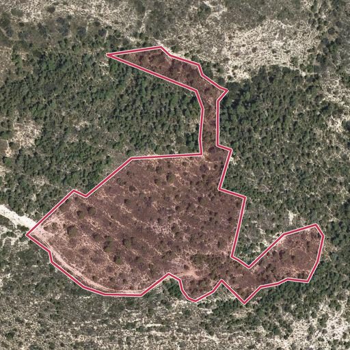 Vista aérea del bien 1: Finca rústica, Fayon