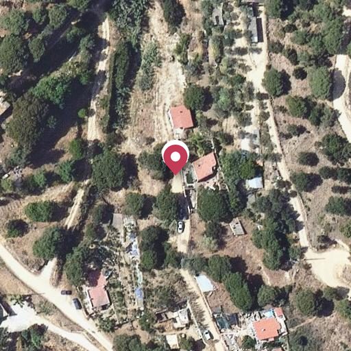 Vista aérea del bien 1: Vivienda, Teià