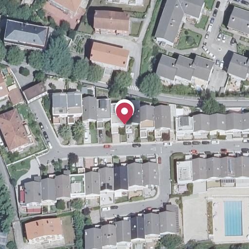 Vista aérea del bien 1: Vivienda, Donostia