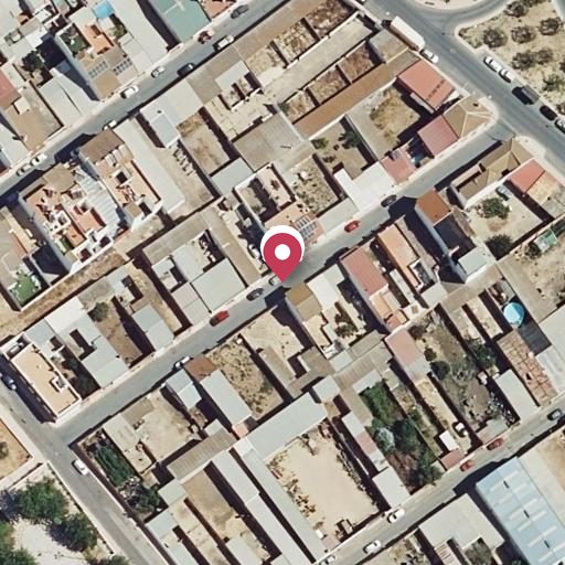 Vista aérea del bien 1: Finca rústica, Almonte
