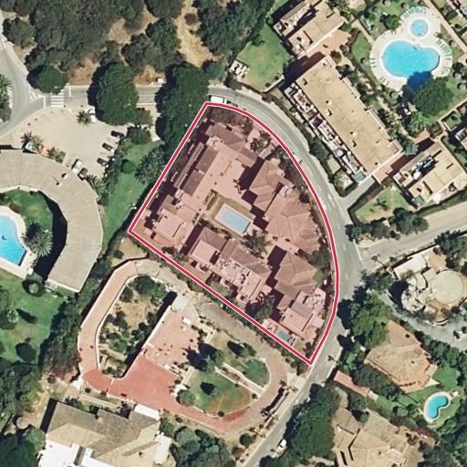 Vista aérea del bien 1: Trastero, Marbella