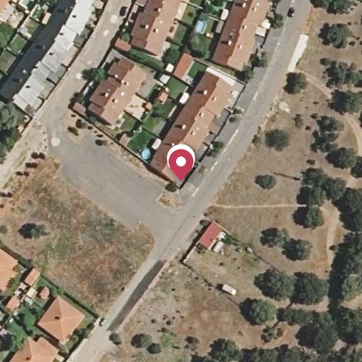 Vista aérea del bien 1: Vivienda, Galindo y Perahuy