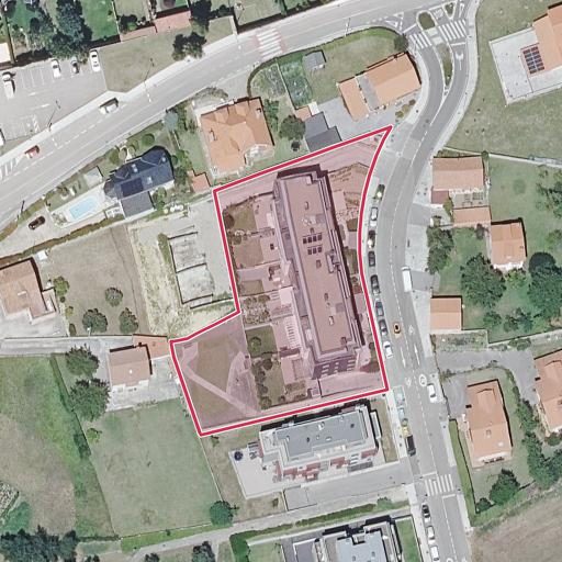 Vista aérea del bien 1: Vivienda, Santa Cruz de Bezana