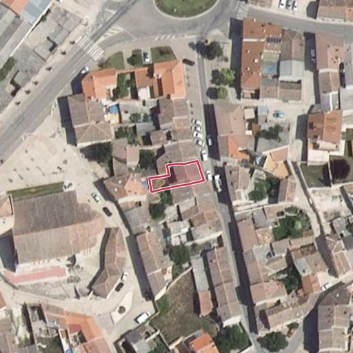 Vista aérea del bien 1: Vivienda, Cuellar