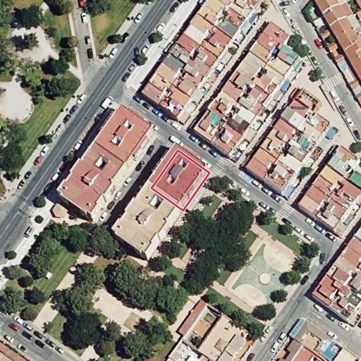 Vista aérea del bien 1: Vivienda, Bormujos