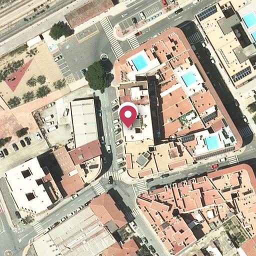 Vista aérea del bien 1: Vivienda, L'hospitalet de L'infant