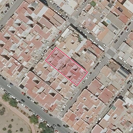 Vista aérea del bien 1: Vivienda, Puerto de Sagunto