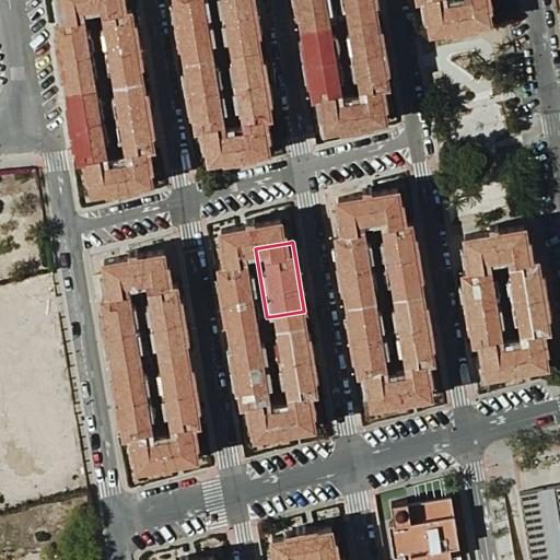 Vista aérea del bien 1: Vivienda, Alicante