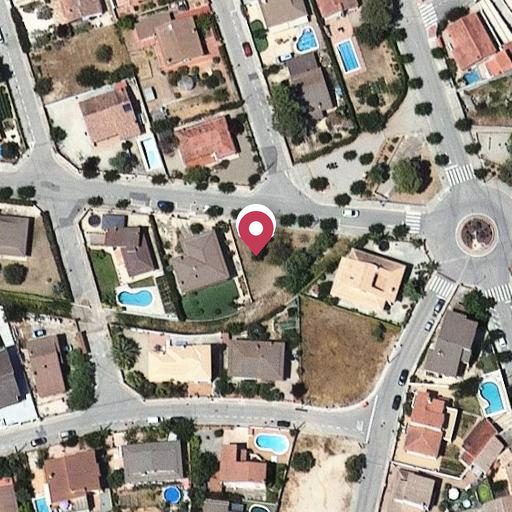 Vista aérea del bien 1: Vivienda, Canyelles