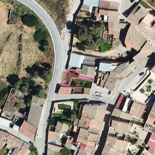 Vista aérea del bien 1: Solar, Castelldans