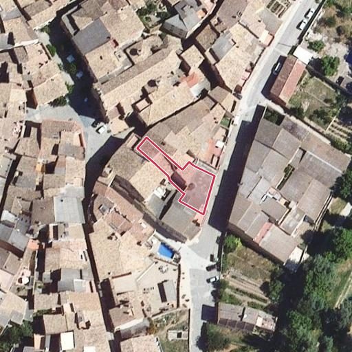Vista aérea del bien 2: Vivienda, Sanaüja