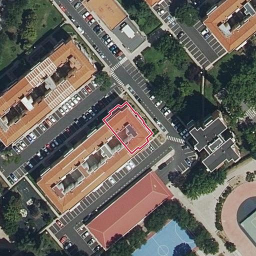 Vista aérea del bien 1: Vivienda, Madrid