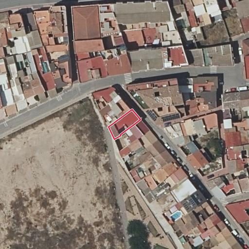 Vista aérea del bien 1: Vivienda, Murcia