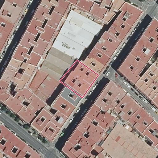 Vista aérea del bien 1: Vivienda, Valencia