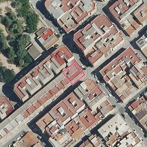 Vista aérea del bien 1: Vivienda, Onteniente
