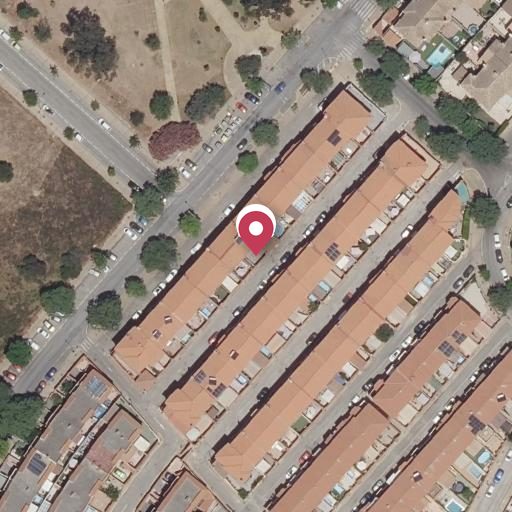 Vista aérea del bien 1: Finca Urbana, Algeciras