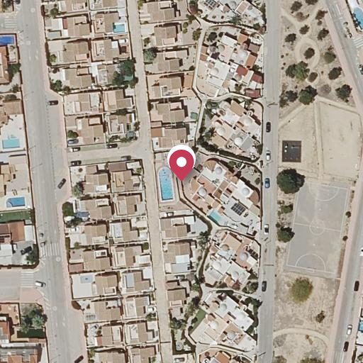 Vista aérea del bien 1: Vivienda, Orihuela