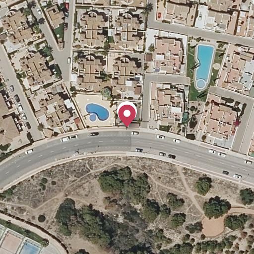 Vista aérea del bien 1: Vivienda, Orihuela