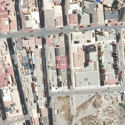 Vista aérea del bien 1: Vivienda, Almeria